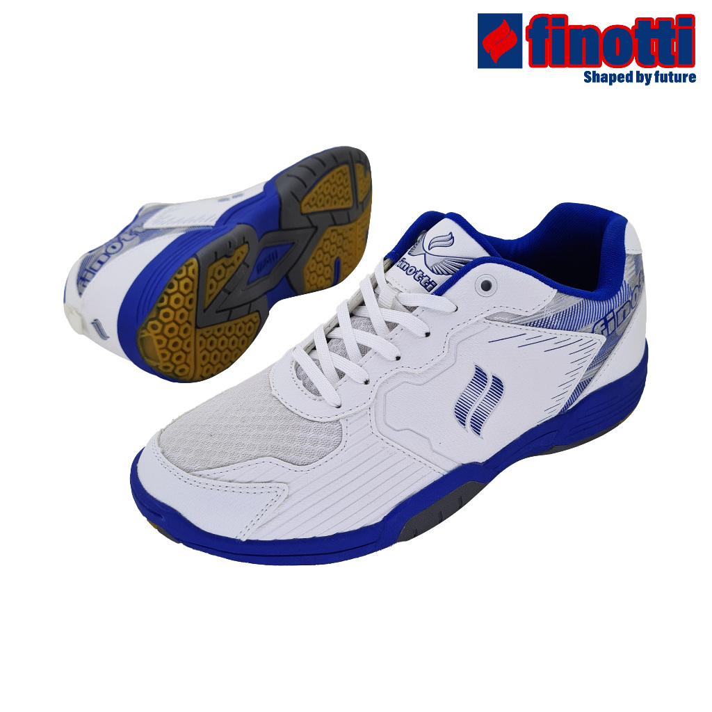 Sepatu badminton / bulu tangkis Finotti SMASH 5 - putih