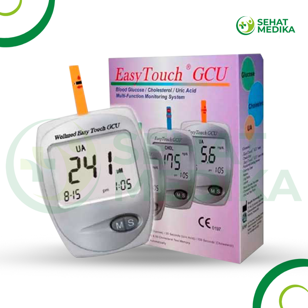 Easy Touch GCU/Alat cek gula darah - Cek gula darah kolesterol