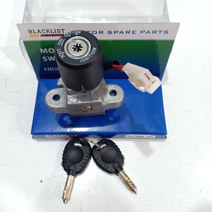 Kunci Kontak Motor Anti Maling Blacklist NMAX VIXION JUPMX MIO VEGARNEW VEGAZR MIOM3 RXK SATRIA150 N