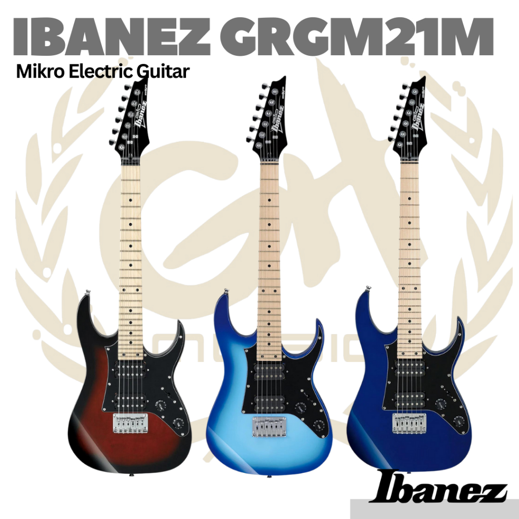 IBANEZ GRGM21M miKro Electric Guitar | Gitar Listrik Elektrik Mini 3/4