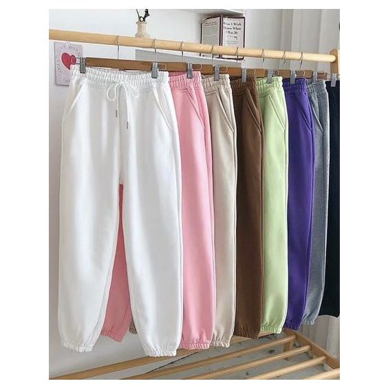 CELANA SWEATPANTS JOGGER WANITA DAN PRIA / CELANA JOGER / SWEATPANTS GYM SPORT RUNNING CASUAL
