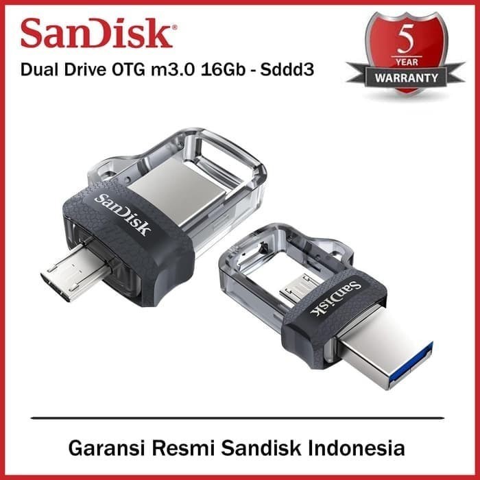 Flashdisk OTG Micro Sandisk  128GB Original - 128 gb