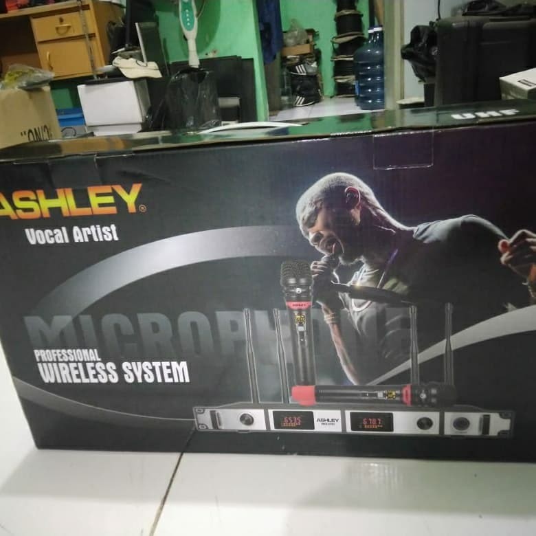 Mic Wireless Ashley Vocal Artist/Ashley Vocal Artist/Wireless Murah