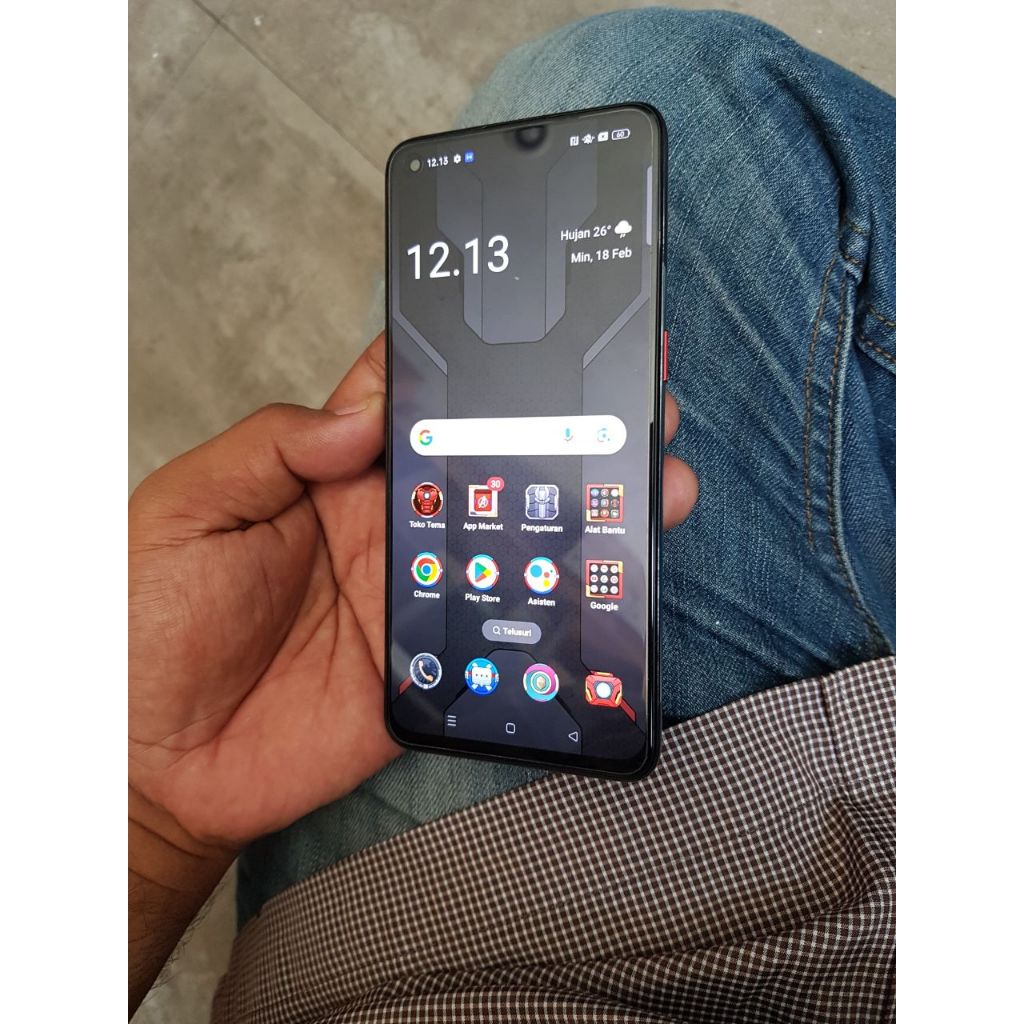 oppo reno 5 8/128gb marvel edisi second unit only