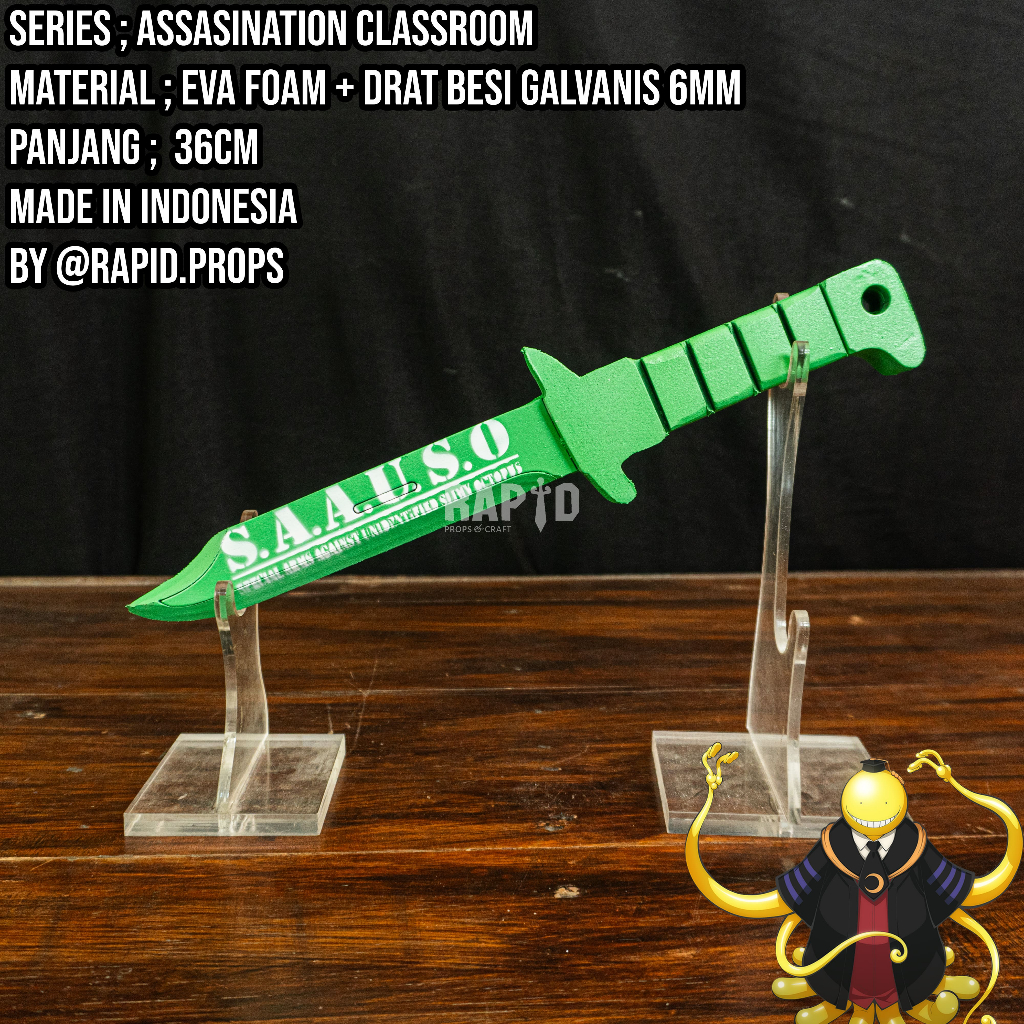 Saauso Knife Assasination Classroom For Cosplay