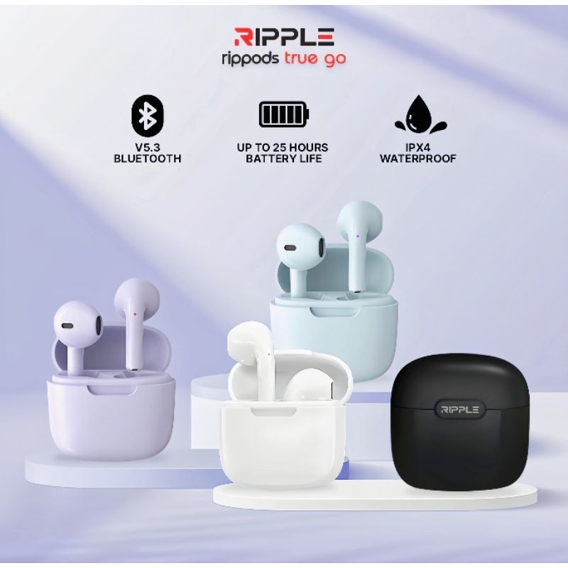Ripple Rippods True Go TWS Headset Bluetooth Earphonemini