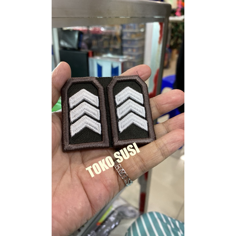 pangkat polisi Brigadir timbul