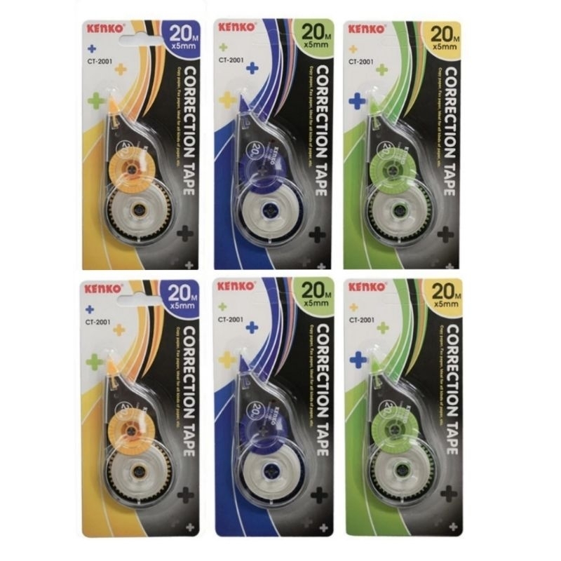 

❤ FAMILY ❤ ( 1 PCS ) Correction tape kenko CT 2001 panjang 20m