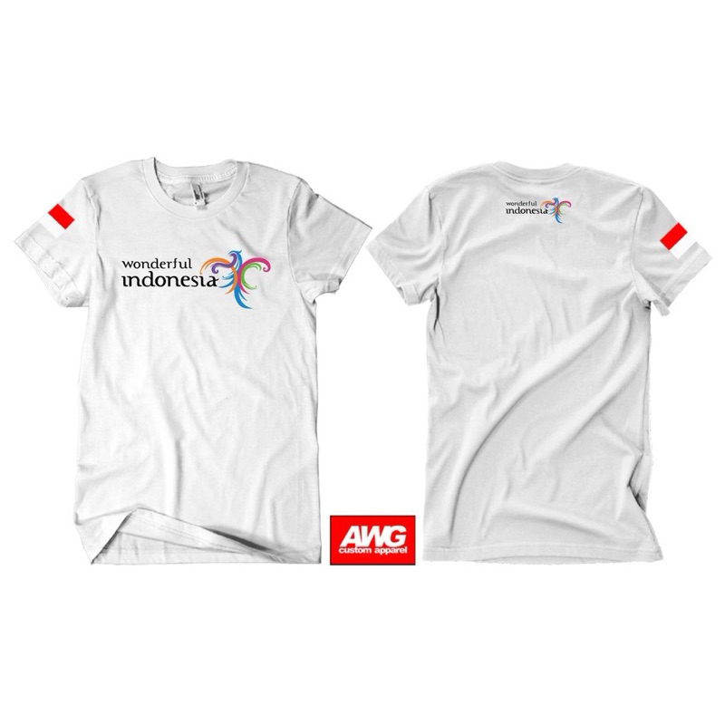 [COD] Kaos oblong WONDERFUL INDONESIA / Pesona Indonesia