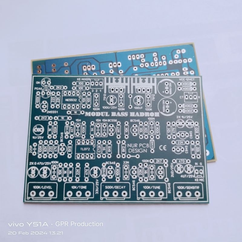 PCB MODUL KICK HADROH (MODUL BAS)