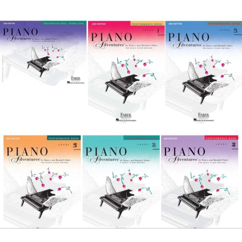 Buku Piano Adventures Performance 1 2a 2b 3a 3b 4 5