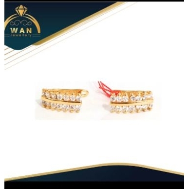 Anting 375 model terbaru emas 375 anting