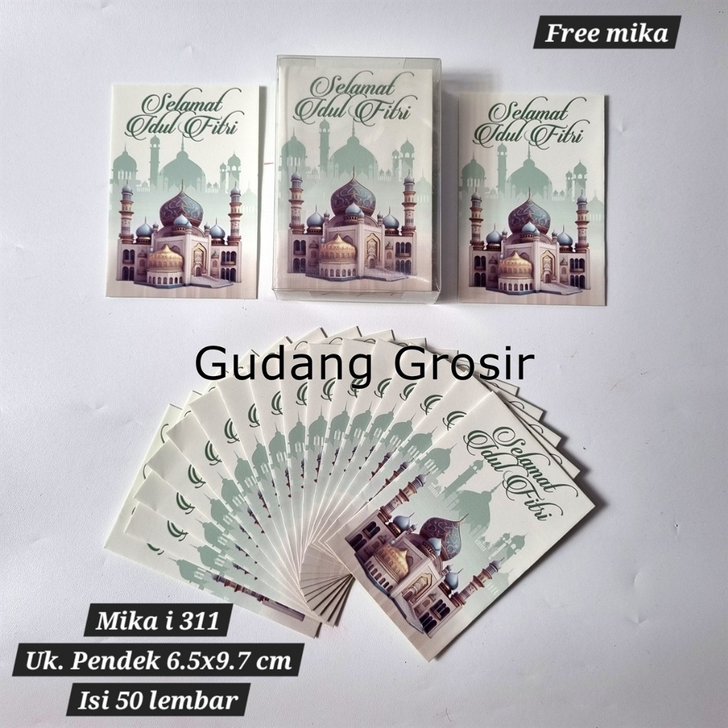 

ANGPAO AMPLOP LEBARAN IDUL FITRI MURAH MERIAH READY STOCK KOTAK MIKA ISI 50 LEMBAR