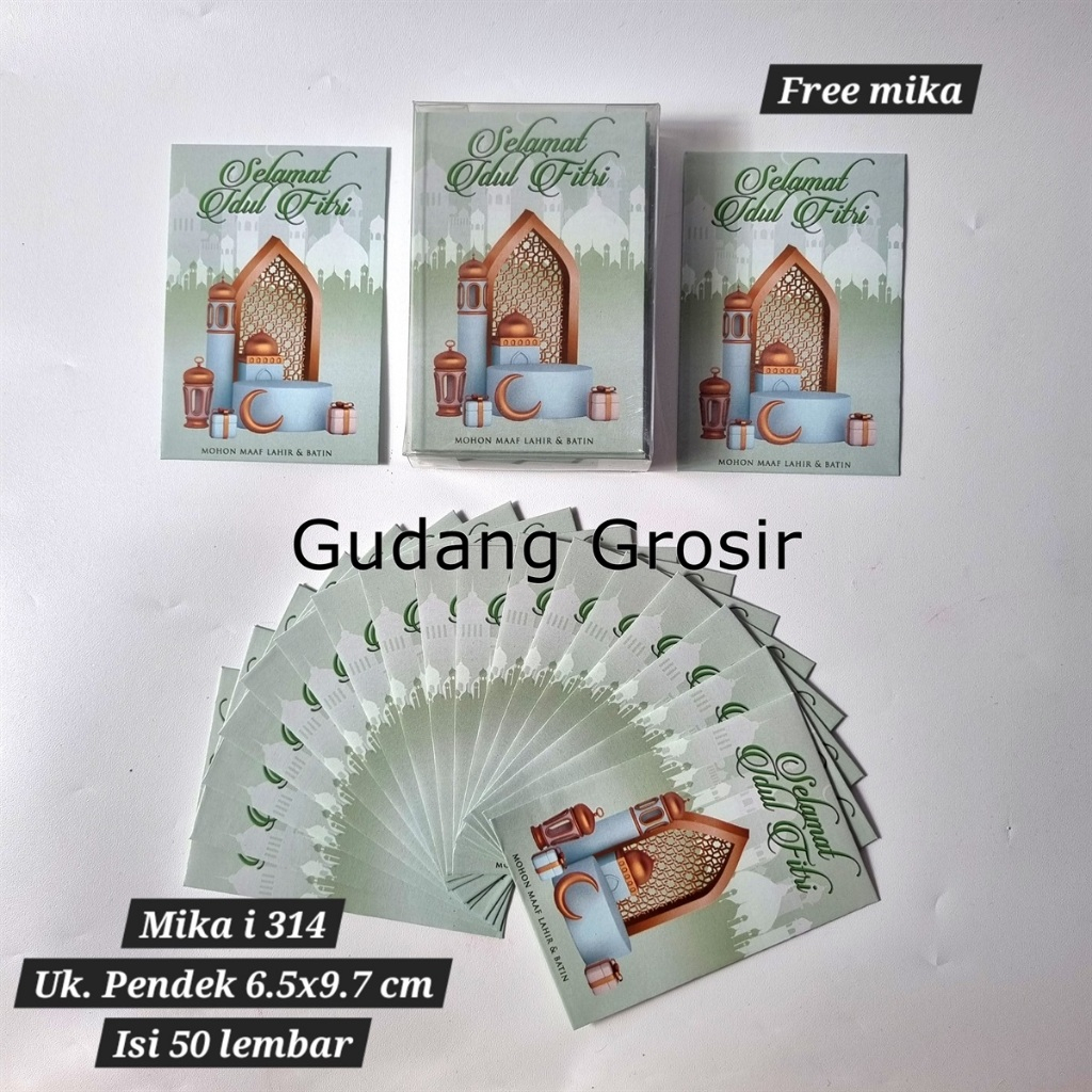 

ANGPAO AMPLOP LEBARAN IDUL FITRI MURAH MERIAH READY STOCK KOTAK MIKA ISI 50 LEMBAR
