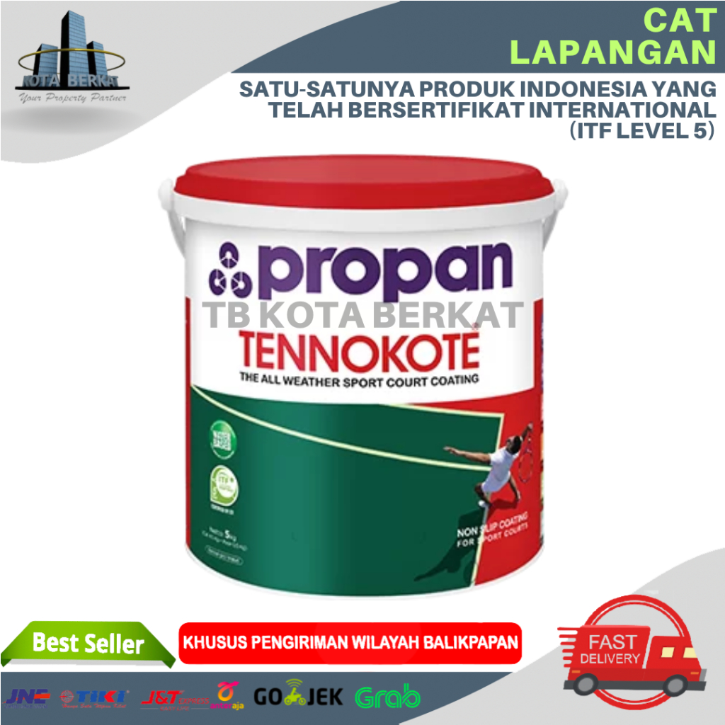 CAT LAPANGAN TENNOKOTE PROPAN 25KG (PAIL)