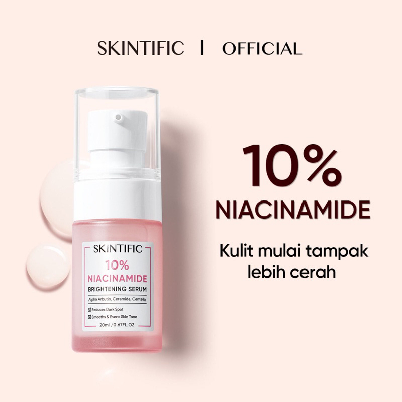 Skintific 10% Niacinamide Brightening Serum / skintific niacinamide serum