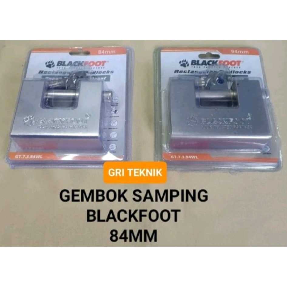GEMBOK PANSER AMANI ATAU BLACK FOOT 84 MM / GEMBOK SLOT / GEMBOK SAMPING