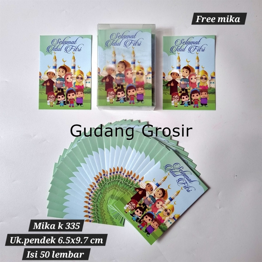 

ANGPAO AMPLOP LEBARAN IDUL FITRI MURAH MERIAH READY STOCK KOTAK MIKA ISI 50 LEMBAR