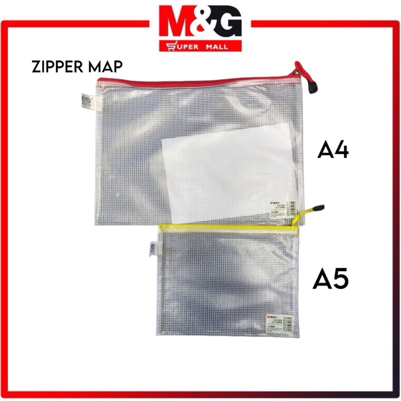 

M&G Zipper Map / Map Sleting M&G / Map M&G