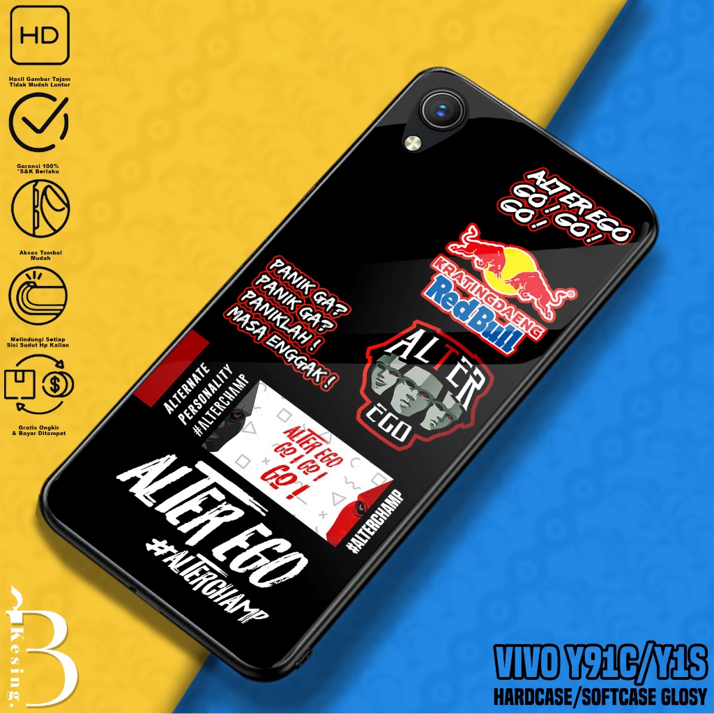 Case VIVO Y91C / Y1S - Casing VIVO Y91C / Y1S Motif ESPRT - Silikon Hp VIVO Y91C - Softcase Hp - Kon