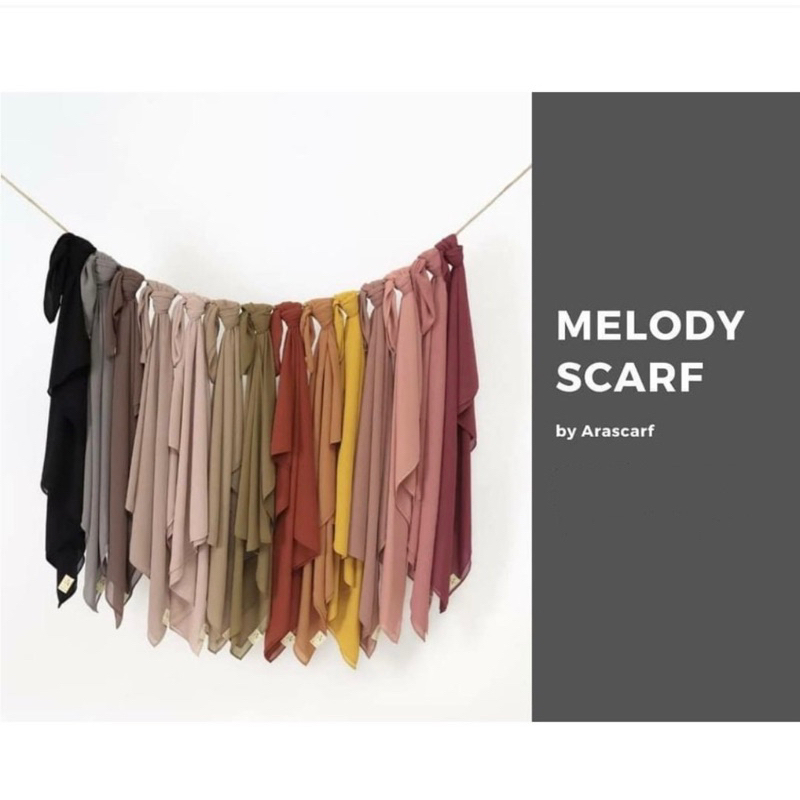Melody Scarf Arascarf Ara Scarf Official Melody Prima Pashmina Pasmina Shawl