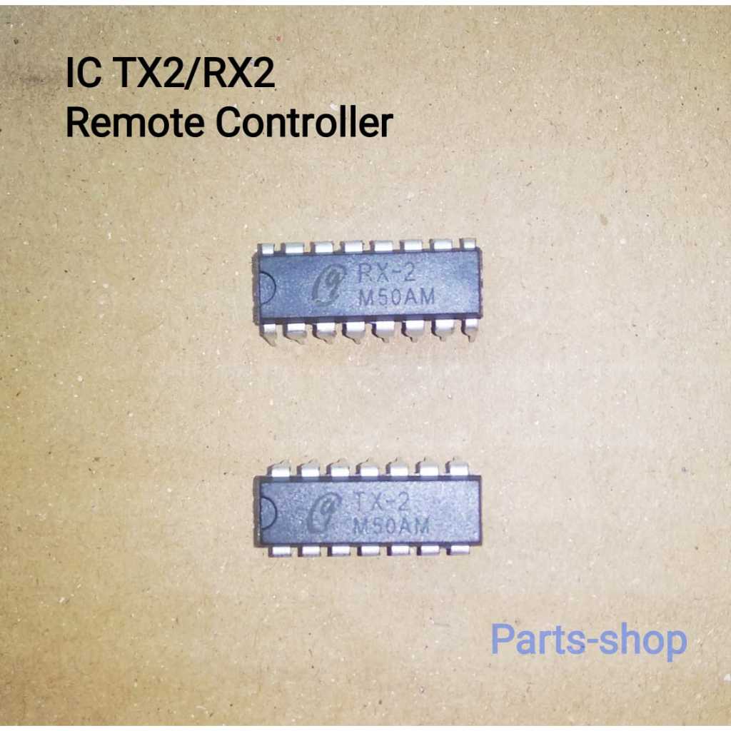 IC RC Remote Controller TX-2 RX-2 TX2 RX2 TX2B RX2B TX-2B RX-2B Dip Sepasang