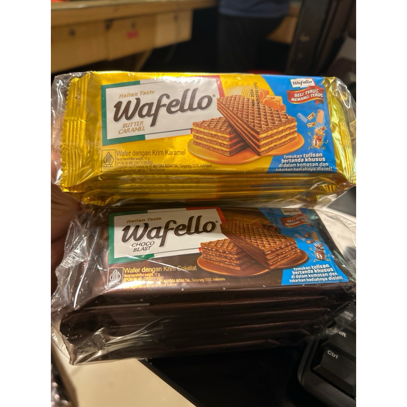 

WAFELLO Wafer Krim 17gram x 10pcs