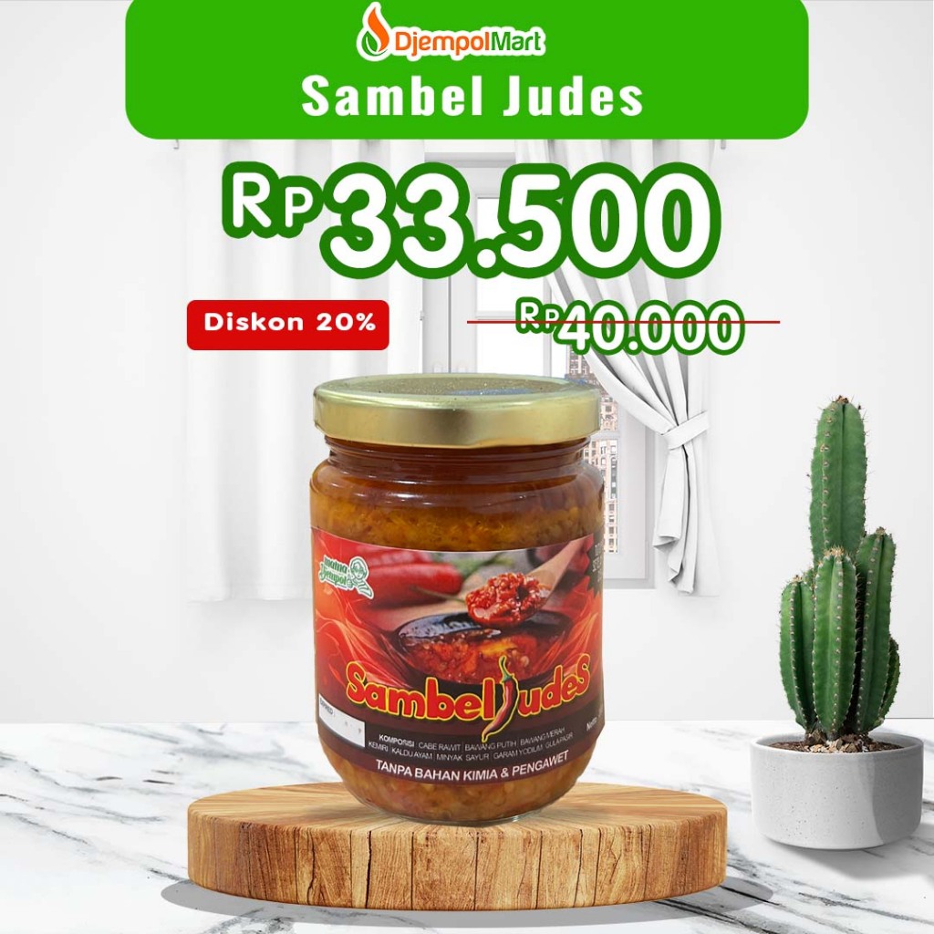 

Sambel Judes - Chili Oil Botol - Serba Food