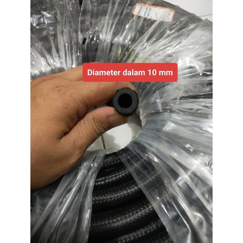 SELANG MINYAK BENSIN DAN SOLAR 10MM BENANG LUAR