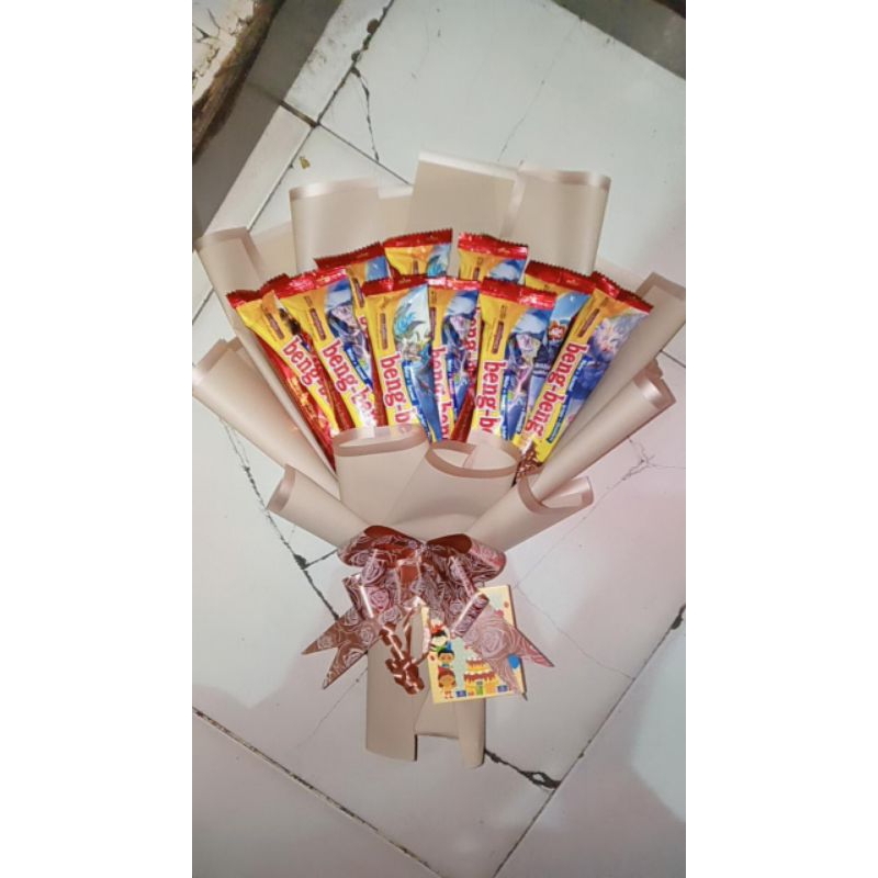 

Buket Beng-beng 1box | Buket Jajan Murah