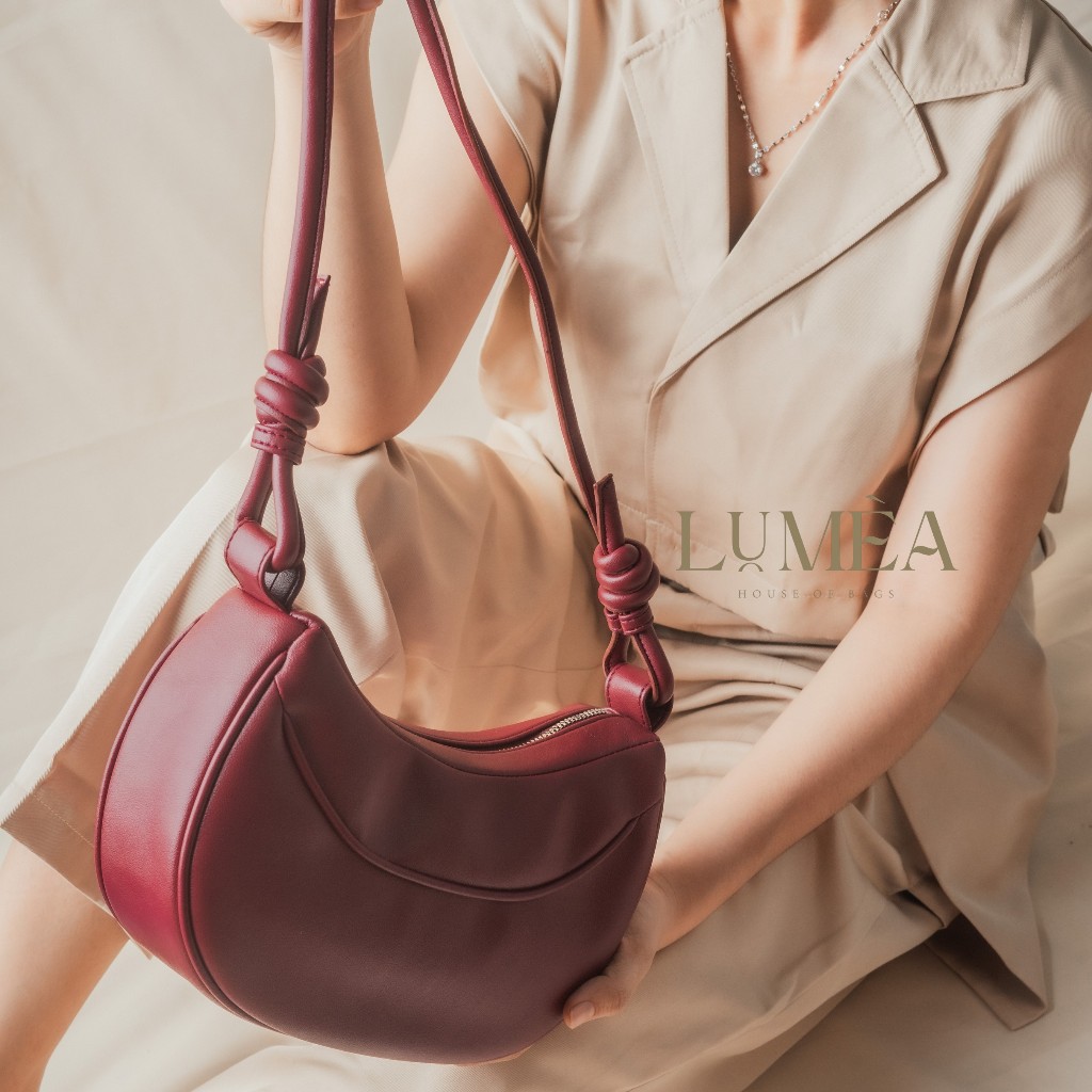 Lumea - Tas wanita Half moon shoulder bags & Sling bags calendra selempang fashion Hangout Casual