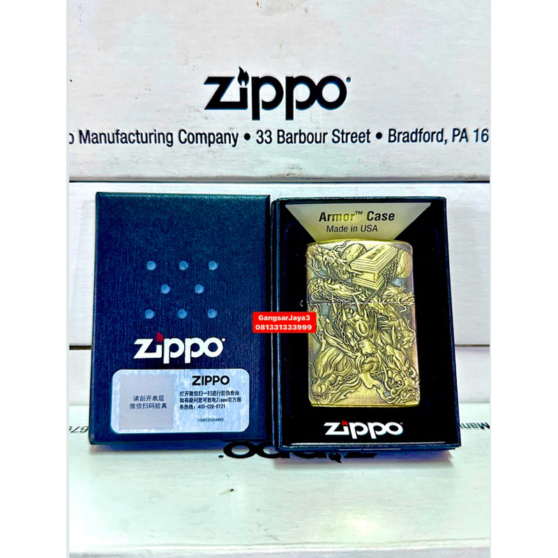 korek zippo original TREASURE OF THE DRAGON