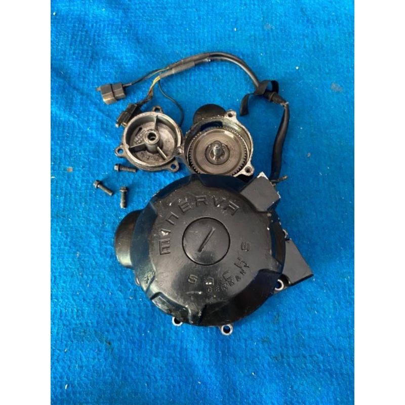 Blok magnet set gigi stater magnet spul minerva 150 original