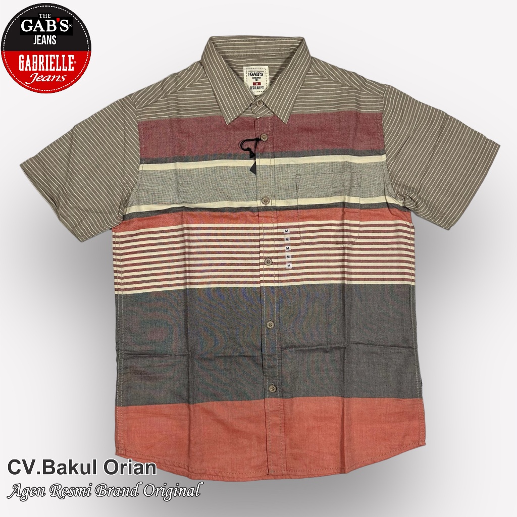 Kemeja Pria Gabrielle Gab's Original - GA02637