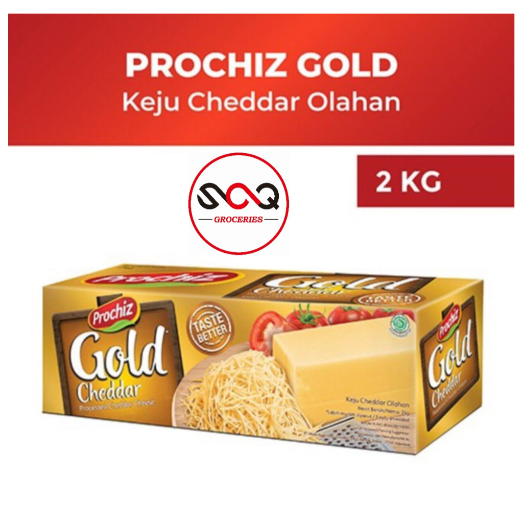 

Prochiz Gold Cheddar / Keju Prochiz Gold