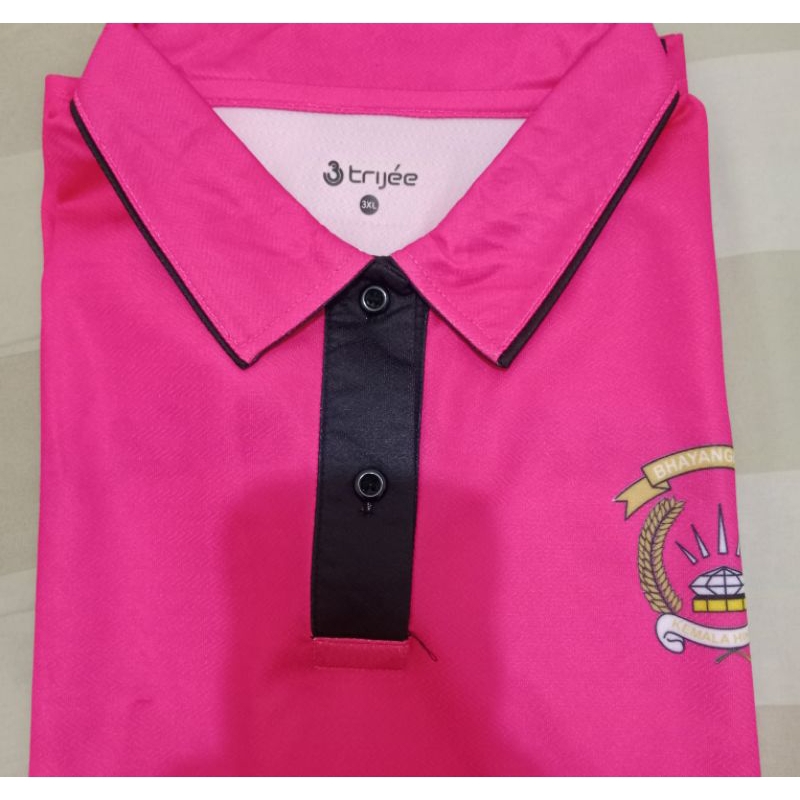 kaos olahraga bhayangkari ukuran xxxl