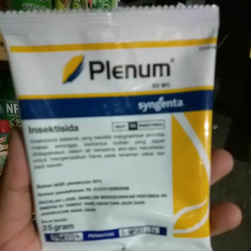 plenum 25gram insektisida wereng