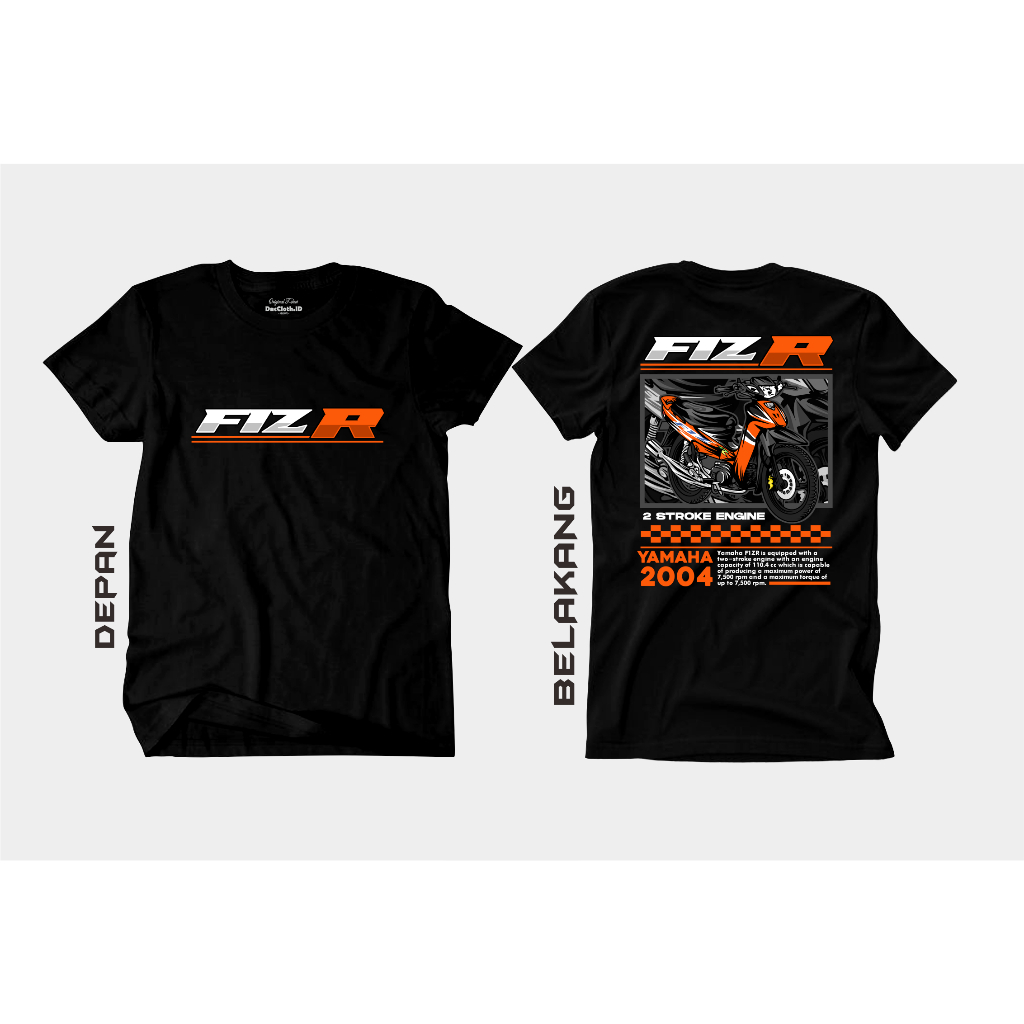 Baju Kaos yamaha fiz r