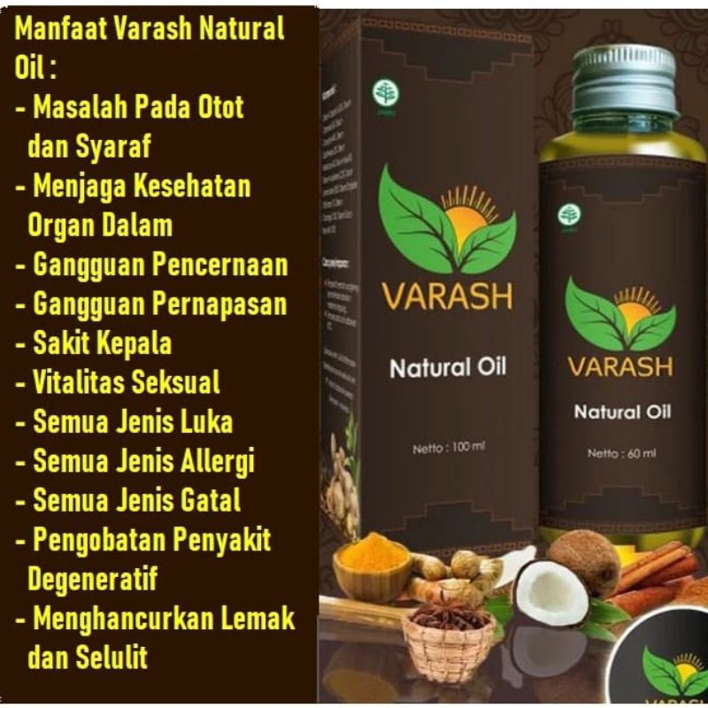 Varash Classic Natural Oil original