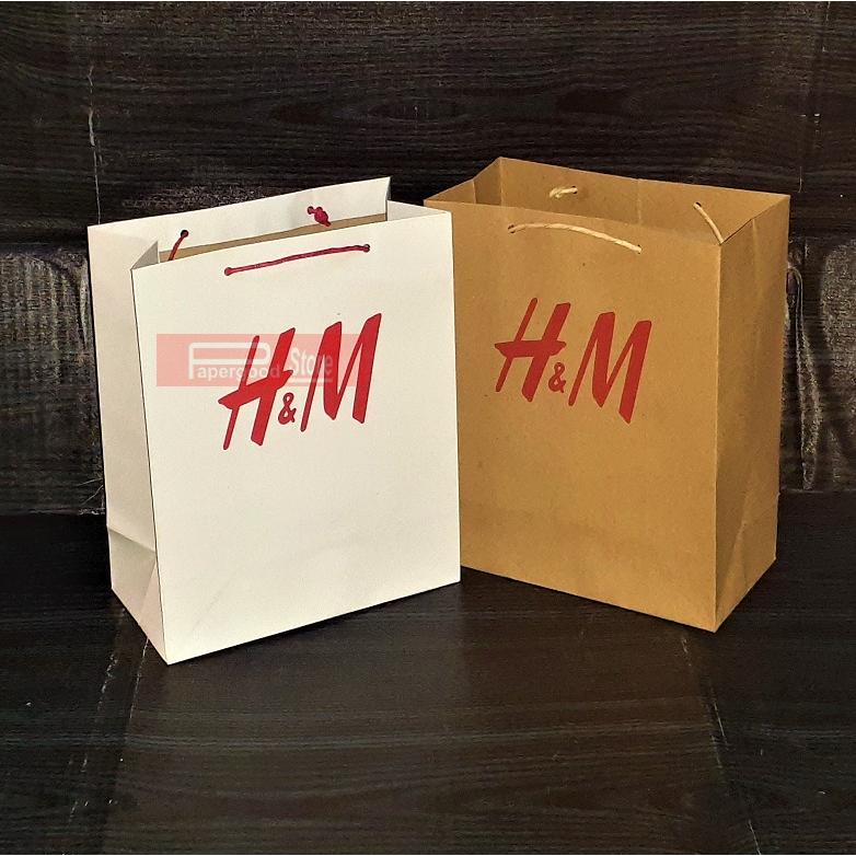 

Paper bag HNM 2 sisi 20 x 25 x 10 small