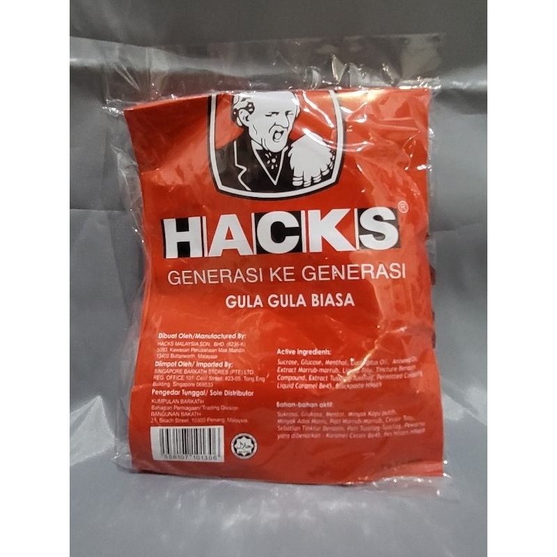 

Permen Hacks permen obat batuk permen hacks itam