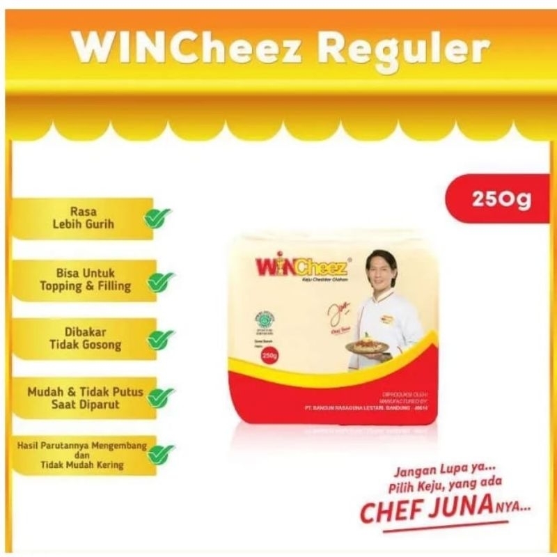 

Keju Cheddar Olahan Wincheez 250g