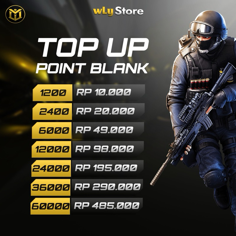 

CASH PB MURAH MERIAH / CASH POINTBLANK