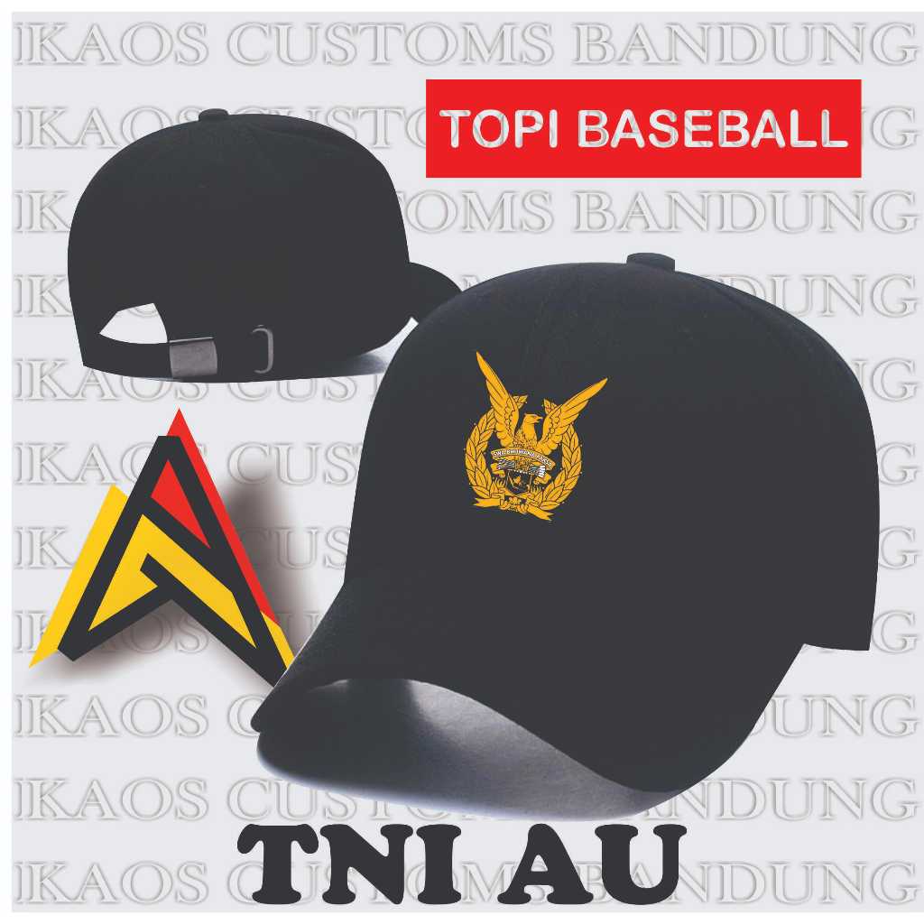 TOPI TENTARA ANGKATAN UDARA INDONESIA/ TOPI BASEBALL TENTARA AU / TOPI CASUAL KEREN TENTARA AU / TOP