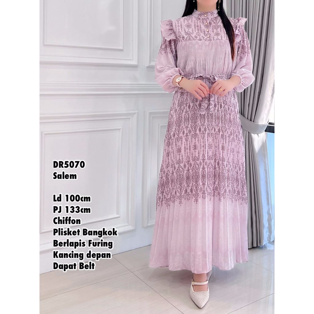 DR5070 Dress Chiffon Bangkok