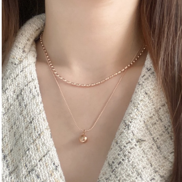 Kalung Wanita 2Layer PRemium Elly