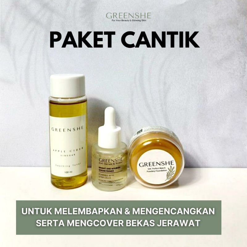 PAKET CANTIK GREENSHE