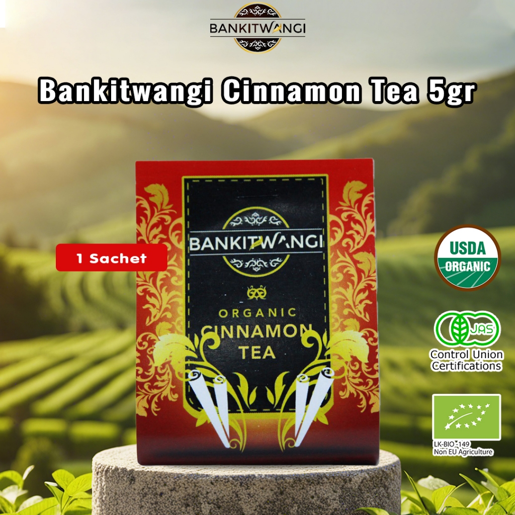 

Bankitwangi Organic Cinnamon Tea 3gr - Kemasan Sachet