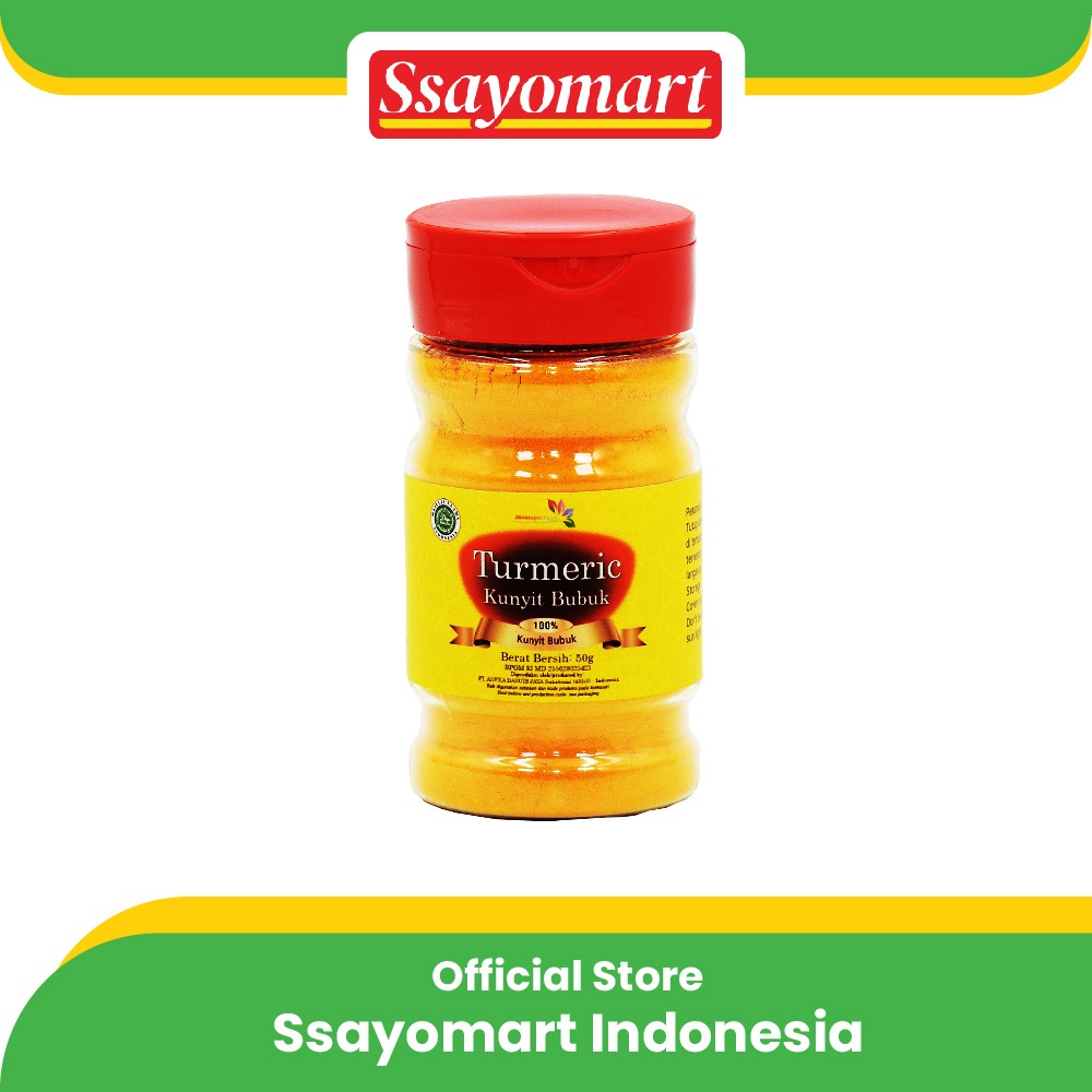 

BUBUK KUNYIT BOTOL / TURMERIC POWDER BOTTLE 50g