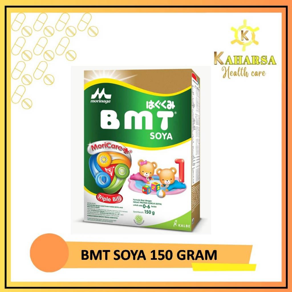 BMT SOYA 150 GRAM 0-6 BULAN - Susu Formula Bayi Alergi Susu Sapi